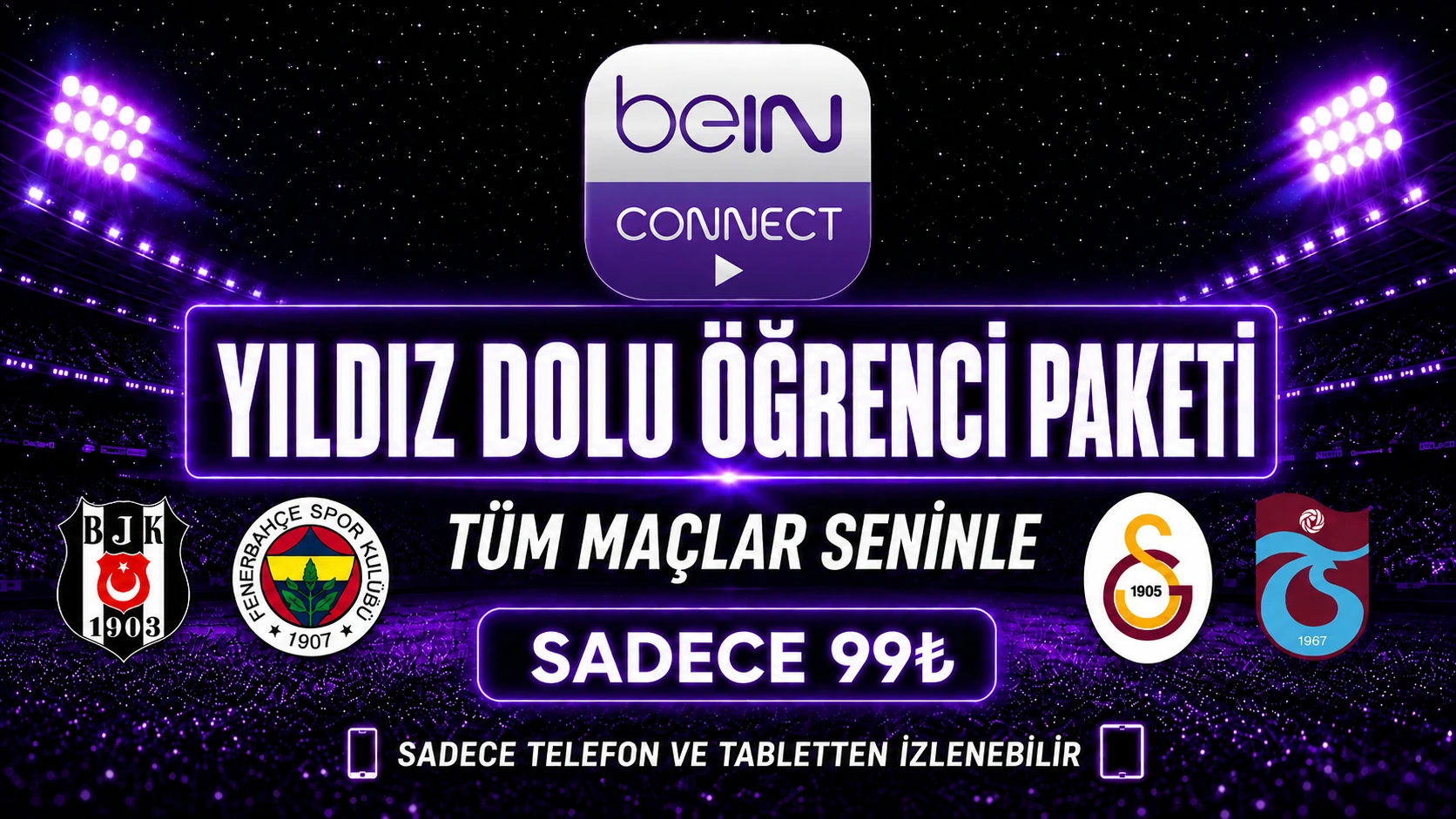 bein Connect Öğrenci Paketi