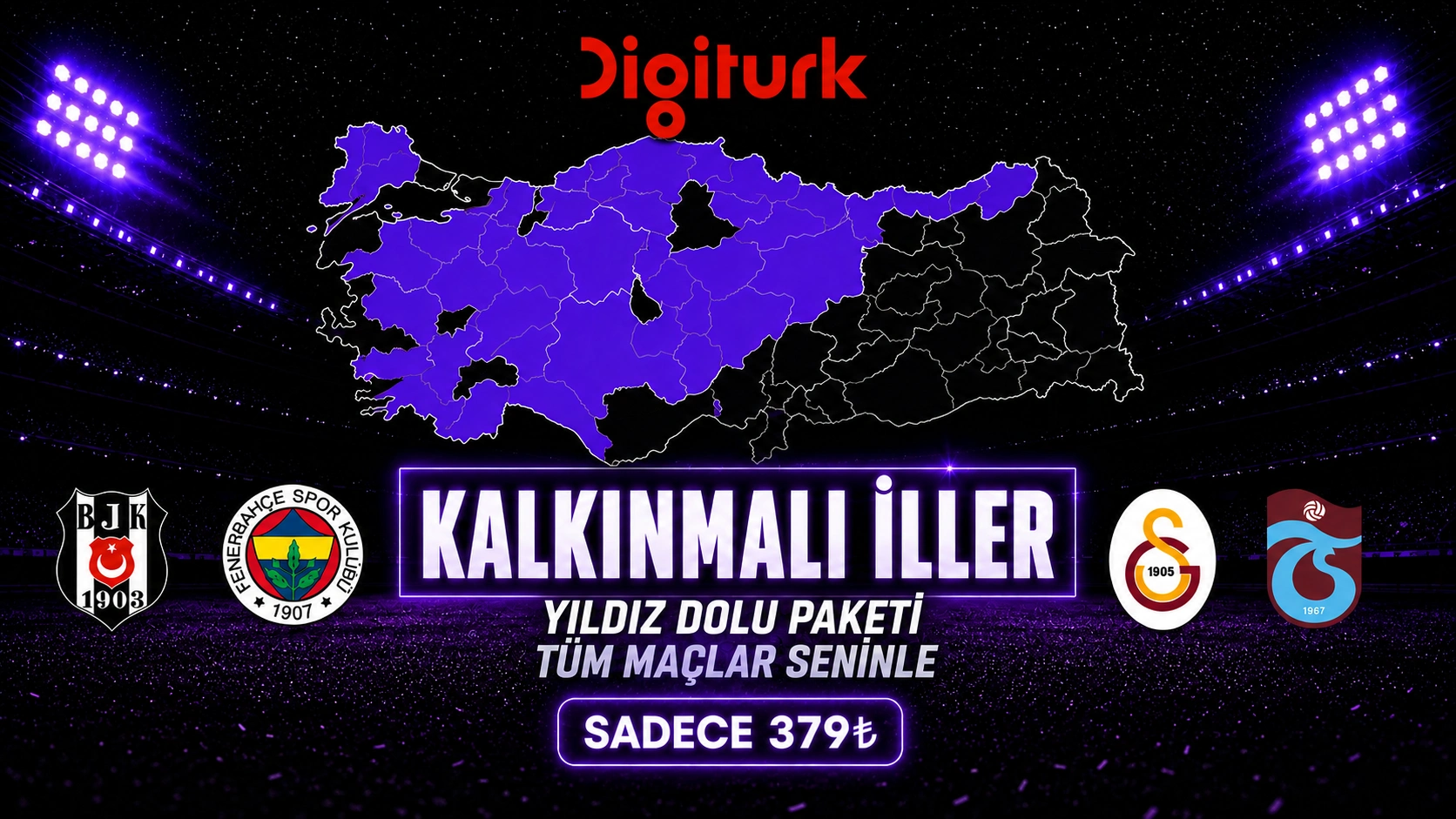 Digiturk Yıldız Dolu Kalkınmalı İller Paketi