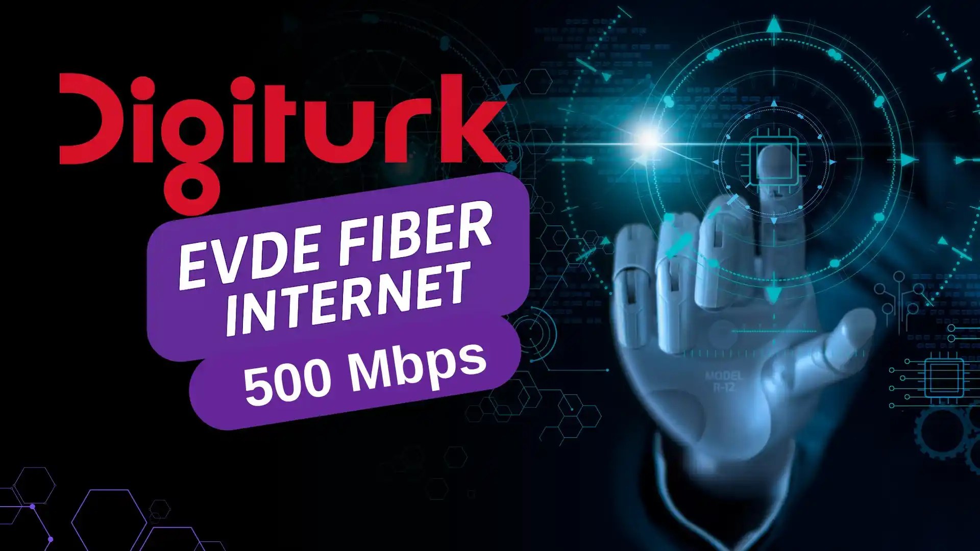 Digiturk Evde Fiber İnternet 500 Mbps