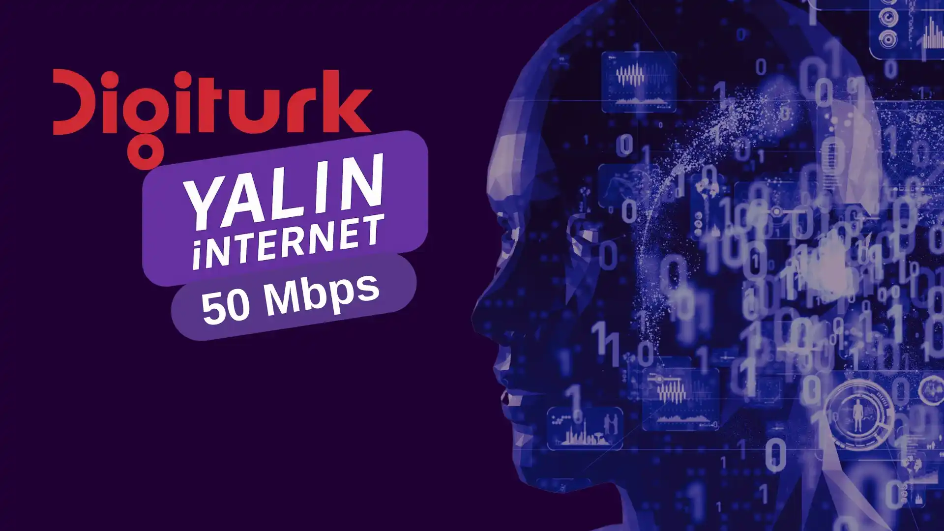 Digiturk Yalın İnternet 50 Mbps