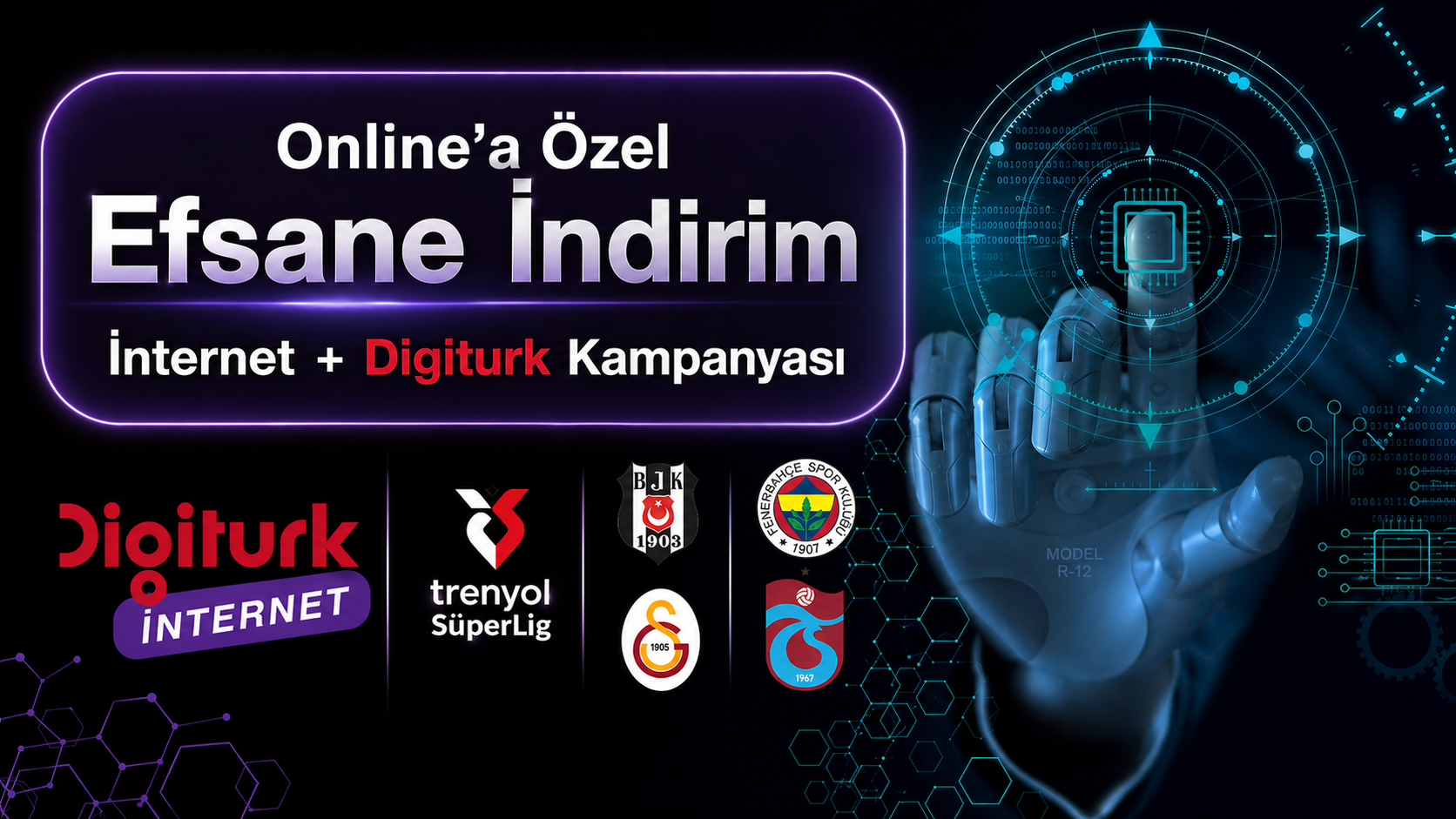  Online'a Özel İnternet Kampanyası
